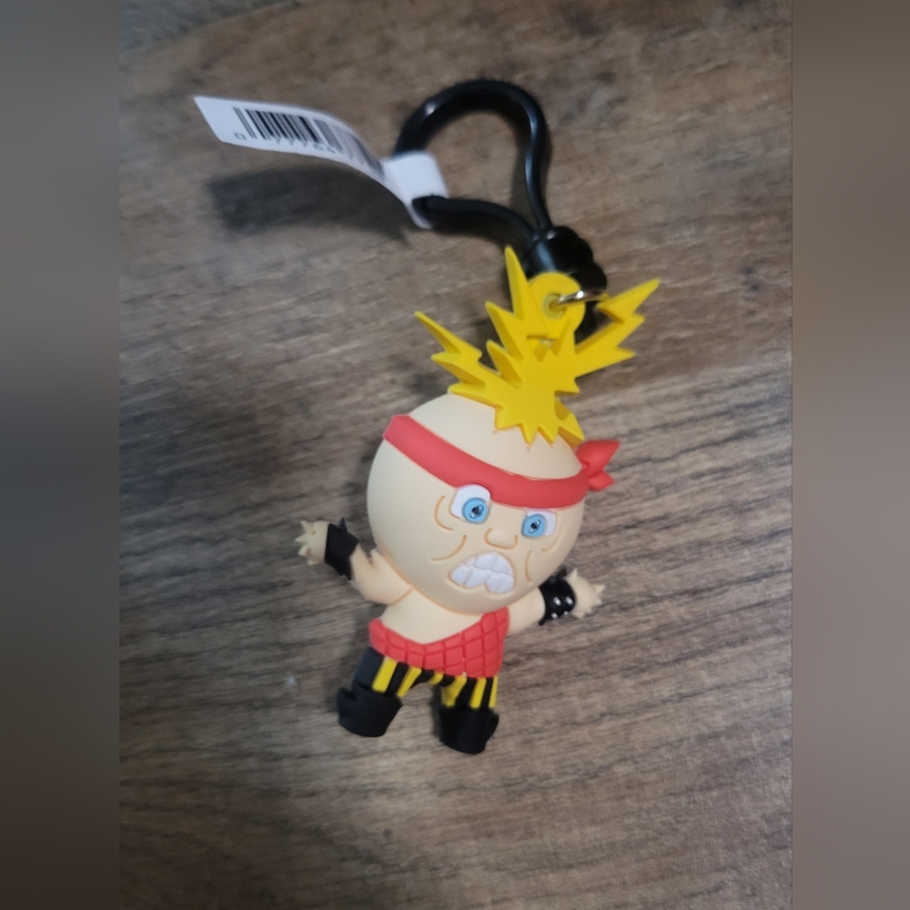 Garbage Pail Kids Jolted Joel Clip / Keychain